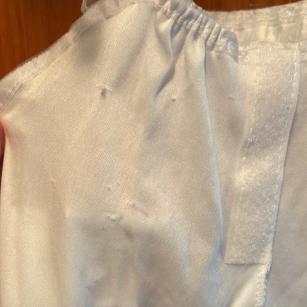 White Pixie Halloween 2 piece costume,used as Angel for Christmas pageant - Picture 5 of 12